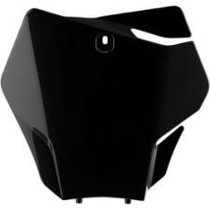 Polisport Front Number Plate Gas Gas MC,MC-F - Black - 2021 Models (10)