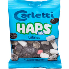 Haps liquorice mix 170g candy bag