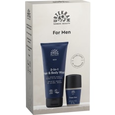 URTEKRAM Men Cream Deo and Body Wash 2-pack lahjapakkaus