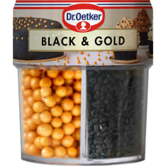 Dr. Oetker Black&Gold 78 g koristerakeet
