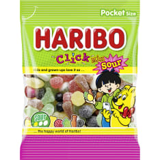 HARIBO Click Mix Sour 75 g candy bag