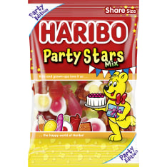HARIBO Party Stars Mix 375 g candy bag