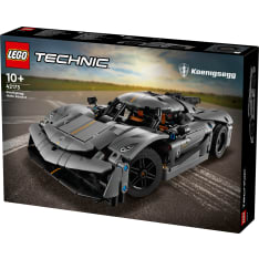 LEGO Technic 42173 Harmaa hyperauto Koenigsegg Jesko Absolut