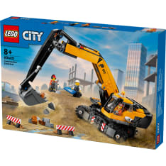 LEGO City Big Vehicles 60420 Keltainen rakennuskaivuri