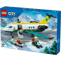 LEGO City 60465 Pelastuslaitoksen ambulanssilentokone