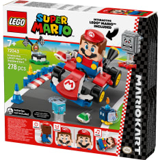 LEGO Super Mario 72043 Mario Kart Interaktiivinen LEGO Mario ja Standard Kart