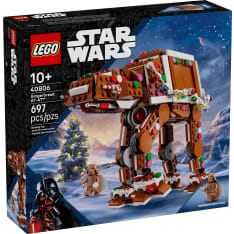LEGO Seasons and Occasions 40806 AT-AT™-talsija piparkakkuasussa