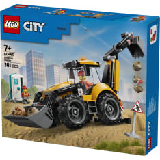 LEGO City Great Vehicles 60480 Keltainen traktorikaivuri
