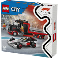 LEGO City Formula 1 60493 F1®-kuljetusauto ja Audi F1® ‑kilpa-auto