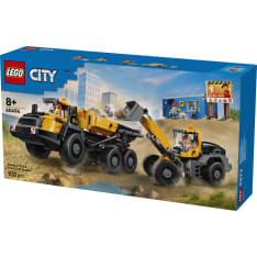 LEGO City Big Vehicles 60494 Kippiauto ja etukuormaaja