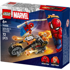 LEGO Super Heroes Marvel 76335 Spider-Man vastaan Aaveajajan moottoripyörä