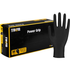 THOR Power Grip nitrile glove black 50pcs