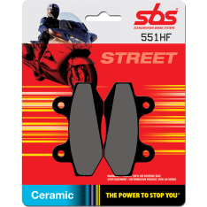 SBS 23-551HF Ceramic Honda/Hyosung eteen jarrupalat