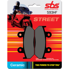 SBS 23-593HF Ceramic Honda CB350 eteen jarrupalat