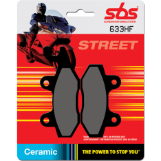 SBS 23-633HF Ceramic Yamaha XTZ750 taakse jarrupalat