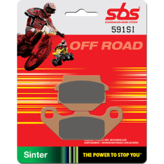SBS 23-591SI Sintered Offroad Kaw/Suz eteen jarrupalat