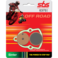 SBS 23-637SI Sintered Offroad Yamaha YFS200 taakse jarrupalat