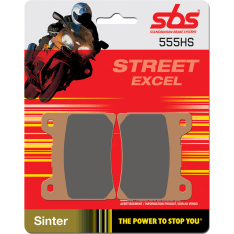 SBS 23-555HS Sintered Yamaha V-Max/XV750 eteen jarrupalat