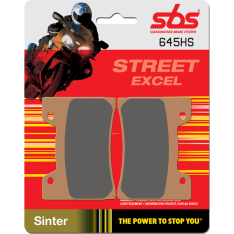 SBS 23-645HS Sintered Yamaha FXR/TDM eteen jarrupalat