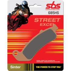 SBS 23-685HS Sintered Honda CBR1000F eteen jarrupalat