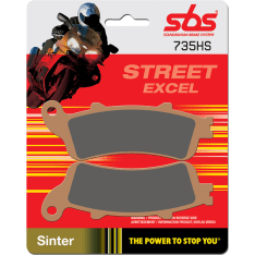 SBS 23-735HS Street Excel Sintered jarrupalat