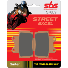 SBS 23-570LS Sintered Yamaha FZS/RD/XJ taakse jarrupalat