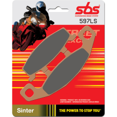 SBS 23-597LS Sintered Kawasaki GPZ/ZR/ZZR taakse jarrupalat