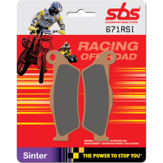 SBS 23-671RSI Racing Sintered Hus/Ktm/Tm eteen jarrupalat