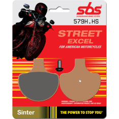 SBS 23-579HS Sintered Harley-Davidson eteen jarrupalat