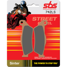 SBS 23-742LS Sintered Bmw R/K taakse jarrupalat