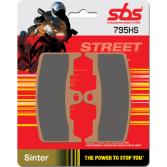 SBS 23-795HS Street Excel Sintered jarrupalat