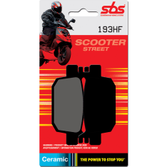 SBS 23-193HF Ceramic Honda SH125/300 taakse jarrupalat