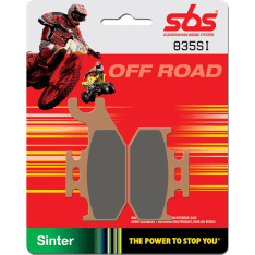 SBS 23-835SI Sintered Offroad Suzuki LT-A/F eteen jarrupalat
