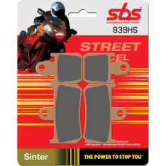 SBS 23-839HS Sintered Yamaha MT/V-MAX/YZF eteen jarrupalat