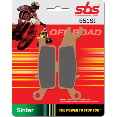 SBS 23-851SI Sintered Offroad Yamaha YFM taakse jarrupalat