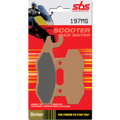 SBS 23-197MS Maxi Sinter Peugeot/Suzuki jarrupalat