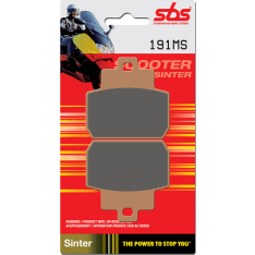 SBS 23-191MS Maxi Sinter Piaggio/Vespa taakse jarrupalat