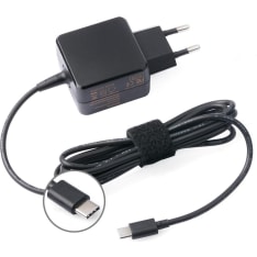 CoreParts MBXUSBC-AC0004 Power Adapter and Inverter, Indoor Use, 15 W, Black