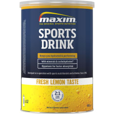 Maxim Sports Drink Fresh Lemon 480 g sports drink powder