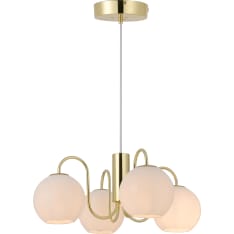 Nordlux Franca 4-part hanging lamp