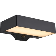 Nordlux Monay Square Solar musta seinävalaisin