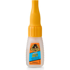 Gorilla Super Glue Brush & Nozzle 12g long glue