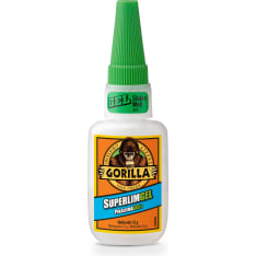 Gorilla Super Glue Gel 15g long adhesive gel