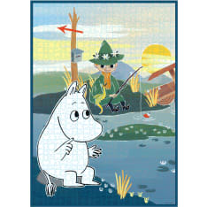 Moomin fishing art puzzle