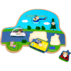 Peppa Pig Transport puzzle game