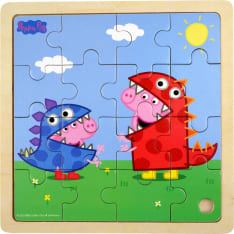 Pipsa Possu dinosaurukset puzzle