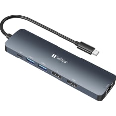Sandberg 136-43 USB-C 8K docking station