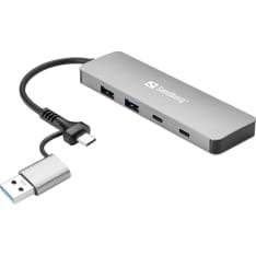 Sandberg USB-C/A 2xUSB-A+2xUSB-C hub