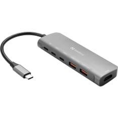 Sandberg USB-C Dock HDMI + 2xUSB-A + 2xUSB-C + PD100W docking station