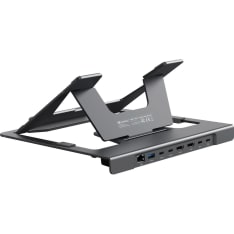 Sandberg USB-C 8in1 kannettavan tietokoneen teline ja telakka